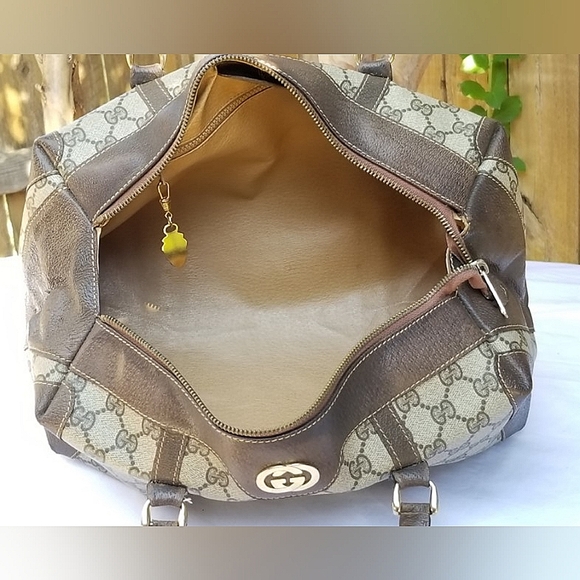 Auth Vintage Gucci train case and Boston handbag Set - Picture 13 of 16